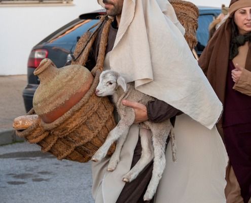 Belen viviente de la Bazana 2023 (Jerez de los Caballeros) semanasantajerezana 35 El Belén Viviente de La Bazana, una tradición que revive el pasado. Semanasantajerezana.com