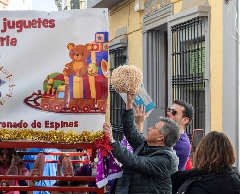 Recogida solidaria de juguetes 2023 coronado de espinas Jerez de los Caballeros semanasantajerezana 18 Recogida solidaria de juguetes 2023. Cofradía del Señor Coronado de Espinas, Jerez de los Caballeros