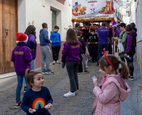 Recogida solidaria de juguetes 2023 coronado de espinas Jerez de los Caballeros semanasantajerezana 43 Recogida solidaria de juguetes 2023. Cofradía del Señor Coronado de Espinas, Jerez de los Caballeros