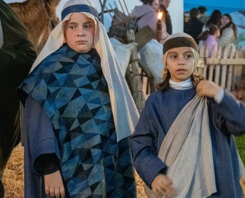 Belen viviente de la Bazana 2023 (Jerez de los Caballeros) semanasantajerezana 52 El Belén Viviente de La Bazana, una tradición que revive el pasado. Semanasantajerezana.com