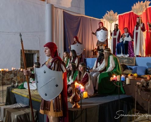 Belen viviente de la Bazana 2023 (Jerez de los Caballeros) semanasantajerezana 58 El Belén Viviente de La Bazana, una tradición que revive el pasado. Semanasantajerezana.com