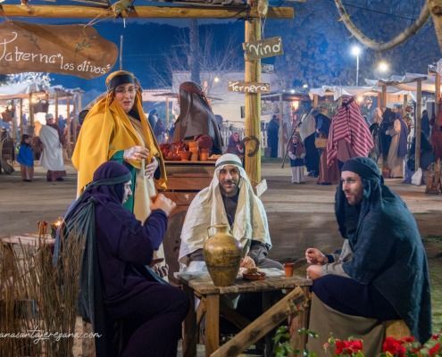 Belen viviente de la Bazana 2023 (Jerez de los Caballeros) semanasantajerezana 79 El Belén Viviente de La Bazana, una tradición que revive el pasado. Semanasantajerezana.com