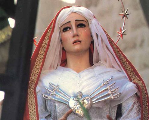 Cartel 1997 Semana Santa de Jerez de los Caballeros Virgen de las Lagrimas Cartel 1997 Semana Santa de Jerez de los Caballeros Virgen de las Lagrimas