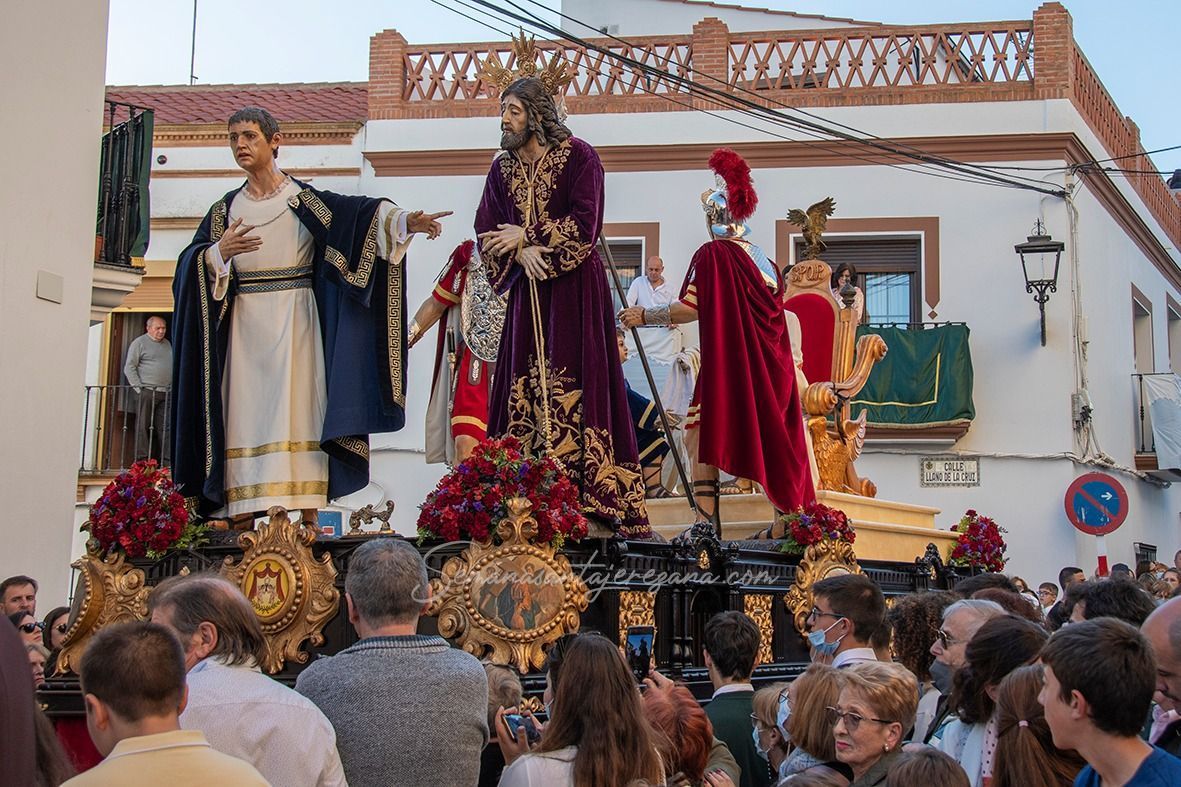 Archicofradia del Santisimo Sacramento Jesus ante Pilatos Humildad Jueves Santo Jerez de los Caballeros Semanasantajerezana