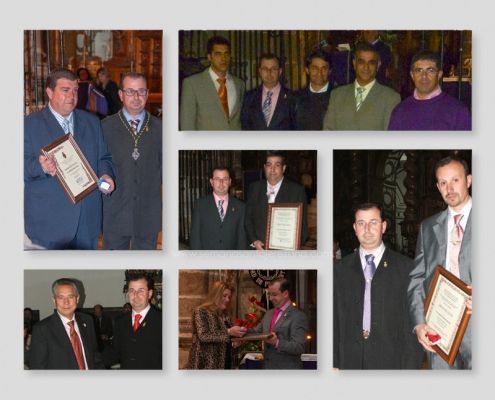 Algunas personas premiadas con la Cruz de Guía de la Hermandad de Ntro Padre Jesús del Gran Amor, entre 2007 y 2014. Cruz de guía Hermandad de Ntro Padre Jesús del Gran Amor semanasantajerezana Jerez de los Caballeros