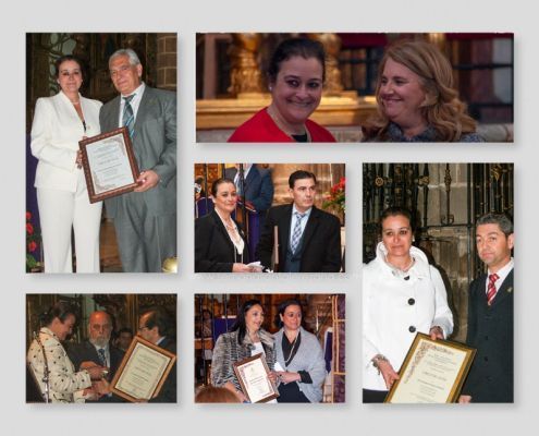 Algunas personas premiadas con la Cruz de Guía de la Archicofradía del Santísimo Sacramento, entre 2007 y 2016. Cruz de guía de la Archicofradia del Santísimo Sacramento semanasantajerezana Jerez de los Caballeros