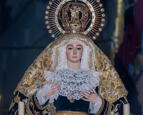 Virgen de la Encarnación Cofradía de Ntro Padre Jesús Nazareno Viernes Santo en la Semana Santa de Jerez de los Caballeros 2 Virgen de la Encarnación Cofradía de Ntro Padre Jesús Nazareno Viernes Santo en la Semana Santa de Jerez de los Caballeros Semanasantajerezana