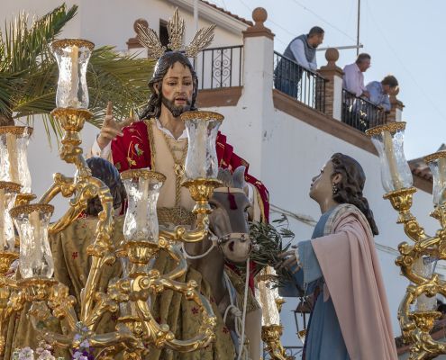 Entrada triunfal de Jesus en Jerusalen Borriquita Domingo de Ramos en Jerez de los Caballeros 2 Entrada triunfal de Jesús en Jerusalén. La Borriquita, Domingo de Ramos en Jerez de los Caballeros