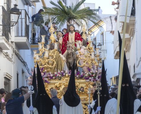 Entrada triunfal de Jesus en Jerusalen Borriquita Domingo de Ramos en Jerez de los Caballeros 4 Entrada triunfal de Jesús en Jerusalén. La Borriquita, Domingo de Ramos en Jerez de los Caballeros