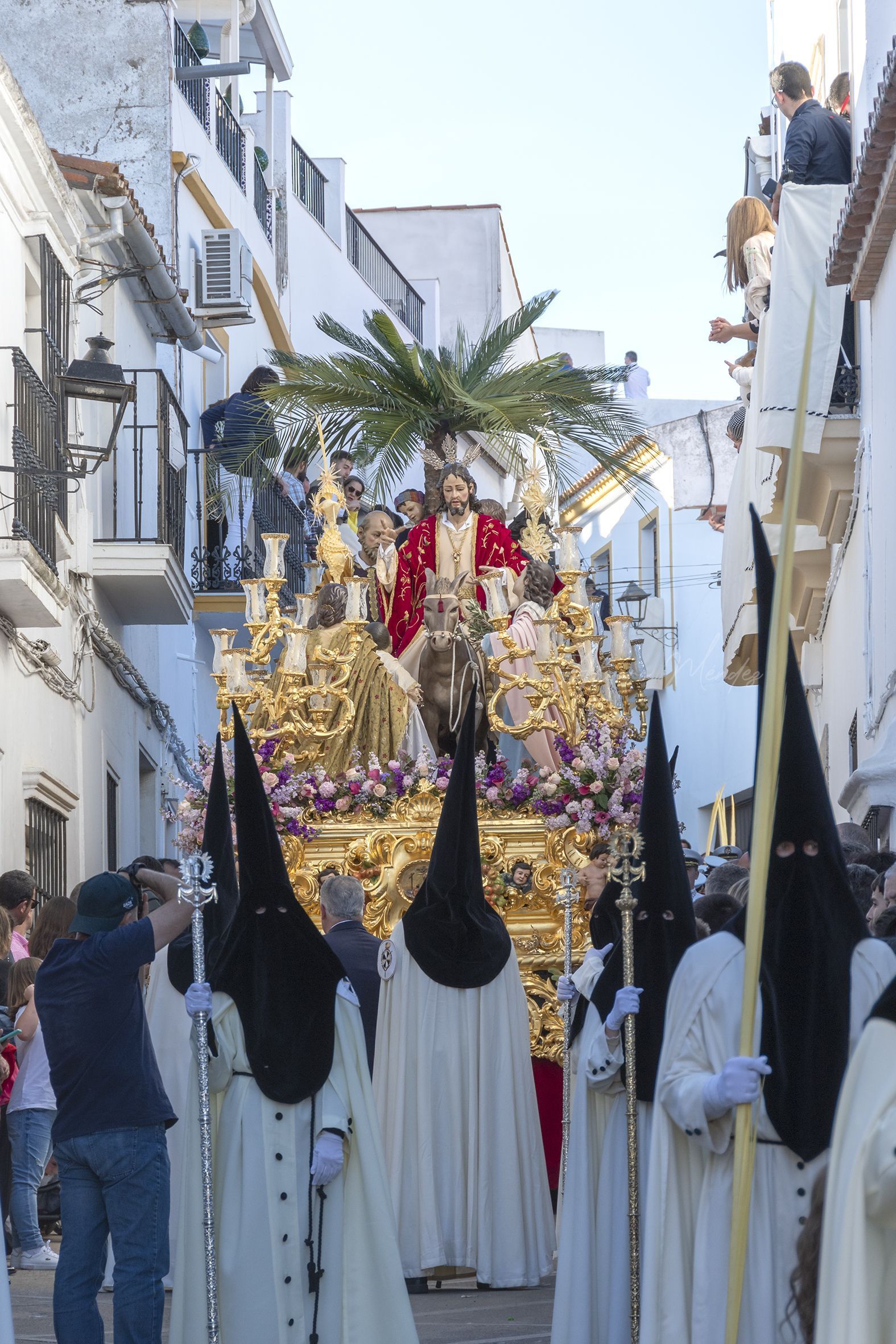 Entrada triunfal de Jesús en Jerusalén. La Borriquita, Domingo de Ramos en Jerez de los Caballeros