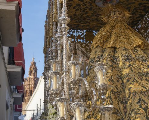 Nuestra Señora del Rosario Domingo de Ramos en Jerez de los Caballeros semanasantajerezana 4 Nuestra Señora del Rosario. Domingo de Ramos en Jerez de los Caballeros.