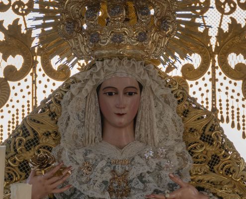 Nuestra Señora del Rosario Domingo de Ramos en Jerez de los Caballeros semanasantajerezana Nuestra Señora del Rosario. Domingo de Ramos en Jerez de los Caballeros.