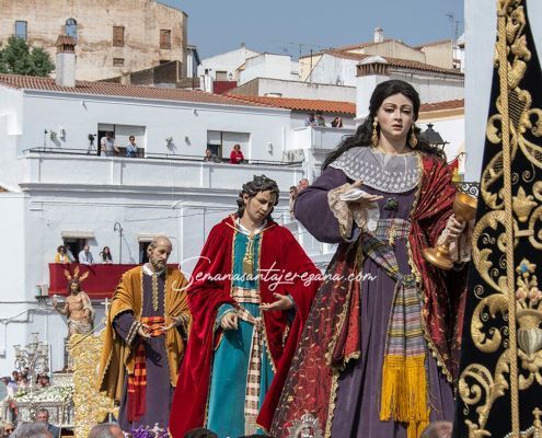 San Juan, San Pedro, María Magdalena Domingo de Resurrección en la Semana Santa de Jerez de los Caballeros San Juan, San Pedro, María Magdalena Domingo de Resurrección en la Semana Santa de Jerez de los Caballeros Semanasantajerezana