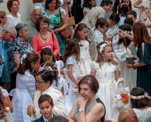 Antonia González Ramajo, candidata a la presidencia de la Junta de Cofradías de Jerez de los Caballeros catequista Antonia González Ramajo, candidata a la presidencia de la Junta de Cofradías de Jerez de los Caballeros, en la procesión del Corpus como catequista