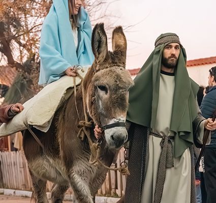 Belen viviente de la Bazana 2024 Semanasantajerezana 25 Belén viviente de la Bazana 2024