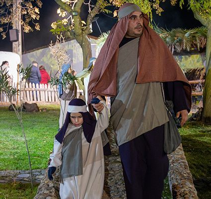 Belen viviente de la Bazana 2024 Semanasantajerezana 79 Belén viviente de la Bazana 2024