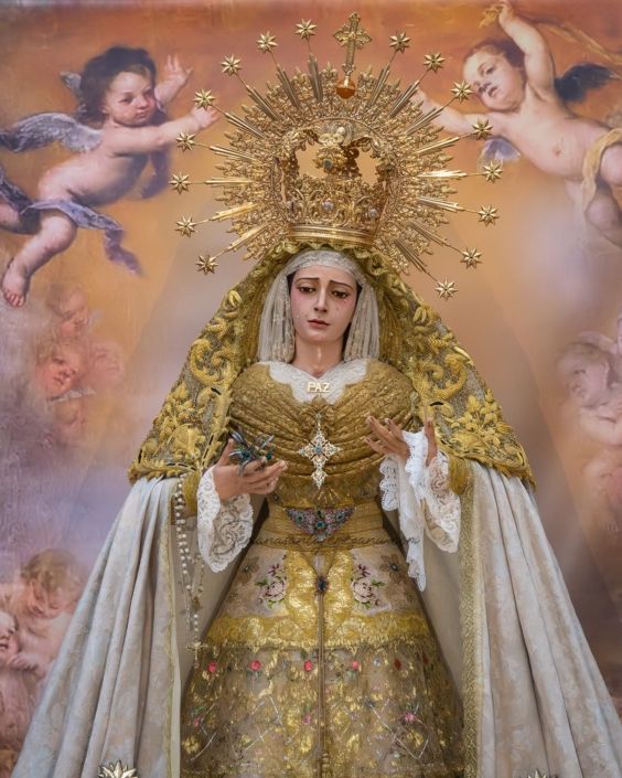 Salve Virgen de la Paz Cristina Carrasco Sanabria 50 aniversario semanasantajerezana 3 Salve, Virgen de la Paz