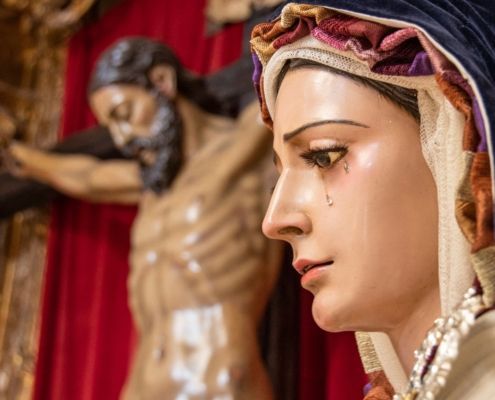 Virgen de la Paz, Semana Santa de Jerez de los Caballeros. Semanasantajerezana Salve, Virgen de la Paz
