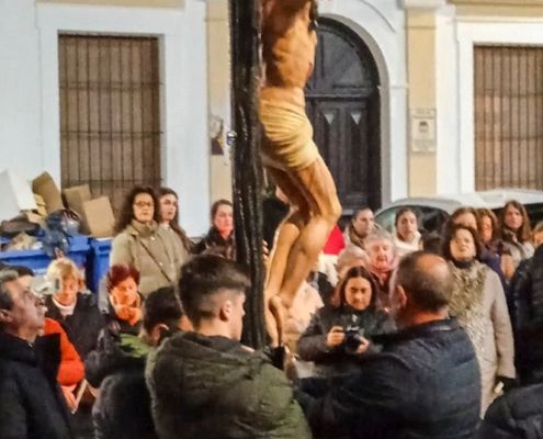 Traslado del Santísimo Cristo de la Vera Cruz 2025 Semanasantajerezana Jerez de los Caballeros 3 Traslado del Santísimo Cristo de la Vera Cruz 2025 Semanasantajerezana Jerez de los Caballeros