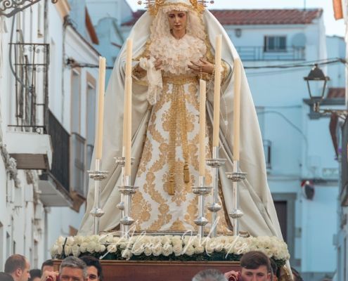 Traslado Coronado de Espinas abril 2025 semanasantajerezana Jerez de los Caballeros 11 El Coronado de Espinas cierra la Semana Santa 2025 con el traslado de sus Titulares