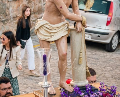 Traslado Coronado de Espinas abril 2025 semanasantajerezana Jerez de los Caballeros 12 El Coronado de Espinas cierra la Semana Santa 2025 con el traslado de sus Titulares
