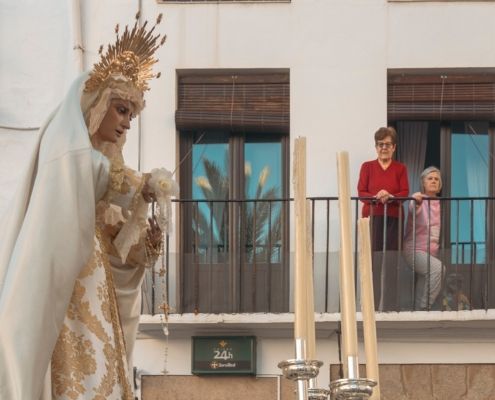 Traslado Coronado de Espinas abril 2025 semanasantajerezana Jerez de los Caballeros 18 El Coronado de Espinas cierra la Semana Santa 2025 con el traslado de sus Titulares