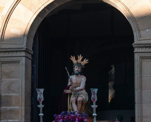 Traslado Coronado de Espinas abril 2025 semanasantajerezana Jerez de los Caballeros 20 El Coronado de Espinas cierra la Semana Santa 2025 con el traslado de sus Titulares