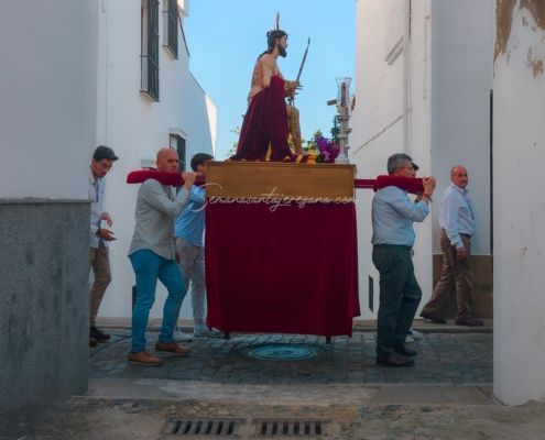 Traslado Coronado de Espinas abril 2025 semanasantajerezana Jerez de los Caballeros 3 El Coronado de Espinas cierra la Semana Santa 2025 con el traslado de sus Titulares