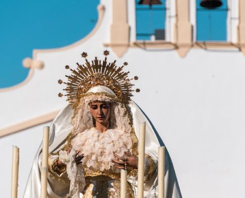 Traslado Coronado de Espinas abril 2025 semanasantajerezana Jerez de los Caballeros 8 El Coronado de Espinas cierra la Semana Santa 2025 con el traslado de sus Titulares