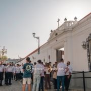 María Santísima de la Esperanza Macarena durante su salida extraordinaria al Convento Madre de Dios, 8 de junio de 2025 22 Procesión diurna histórica de la Esperanza Macarena