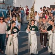 María Santísima de la Esperanza Macarena durante su salida extraordinaria al Convento Madre de Dios, 8 de junio de 2025 3 Procesión diurna histórica de la Esperanza Macarena