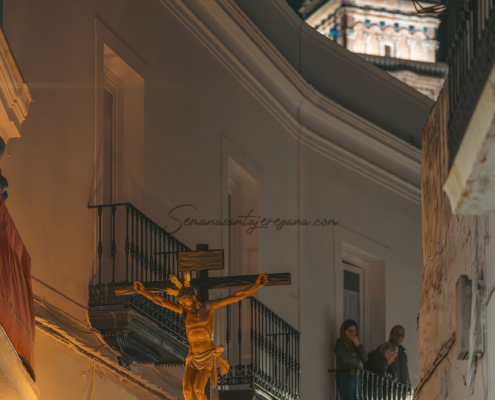 Cristo de la Vera Cruz calle Pilar Lasarte semanasantajerezana Cristo de la Vera Cruz calle Pilar Lasarte semanasantajerezana