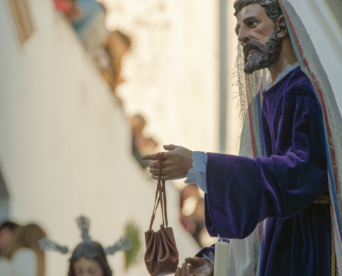 30 monedas de plata Jueves Santo en la Semana Santa de Jerez de los Caballeros Última cena. Jueves Santo en Jerez de los Caballeros. Semanasantajerezana.com