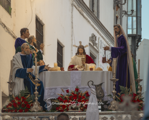 Paso de la Santa Cena Jueves Santo en la Semana Santa de Jerez de los Caballeros La última cena. Jueves Santo en Jerez de los Caballeros. Semanasantajerezana.com