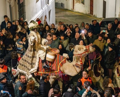 Cabalgata de Reyes Magos 2026 Jerez de los Caballeros Rey Baltasar 2 semanasantajerezana Cabalgata de Reyes Magos 2026