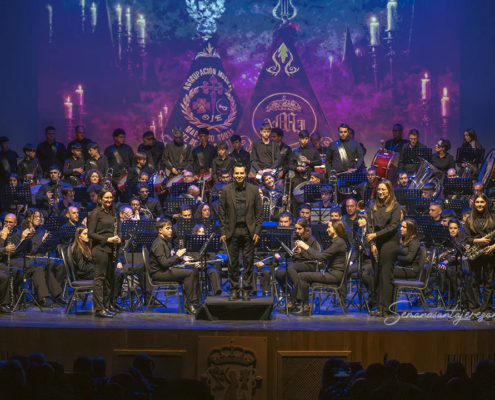 Concierto solidario de marchas procesionales Una Pasion Compartida Semanasantajerezana 18 “Una pasión compartida”: concierto solidario de marchas procesionales