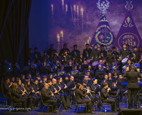 Concierto solidario de marchas procesionales Una Pasion Compartida Semanasantajerezana 25 “Una pasión compartida”: concierto solidario de marchas procesionales