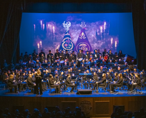 Concierto solidario de marchas procesionales Una Pasion Compartida Semanasantajerezana 26 “Una pasión compartida”: concierto solidario de marchas procesionales