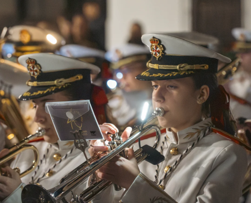 La Banda de CC y TT del Rosario cierran su 40 aniversario 5 semanasantajerezana La Banda de CC y TT del Rosario cierran su 40 aniversario 5 semanasantajerezana