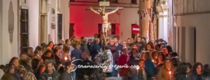 Traslado Cristo de la Vera Cruz Jerez de los Caballeros Semanasantajerezana
