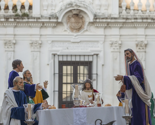 Santa Cena Archicofradia del Santisimo Sacramento Jueves Santo en la Semana Santa de Jerez de los Caballeros Semanasantajerezana Santa Cena Archicofradia del Santisimo Sacramento Jueves Santo en la Semana Santa de Jerez de los Caballeros Semanasantajerezana