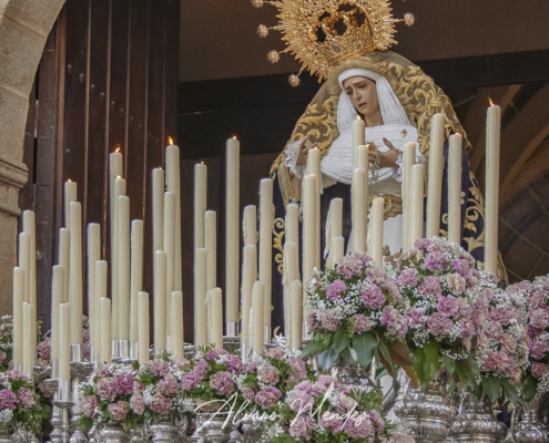 Procesión magna mariana 2026. Jerez de los Caballeros Semanasantajerezana. Virgen del Silencio. Foto Álvaro Méndez Procesión magna mariana 2026. Jerez de los Caballeros Semanasantajerezana. Virgen del Silencio. Foto Álvaro Méndez