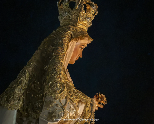 Perfil Virgen del Rosario 2026 Semanasantajerezana Jerez de los Caballeros Perfil Virgen del Rosario 2026 Semanasantajerezana Jerez de los Caballeros